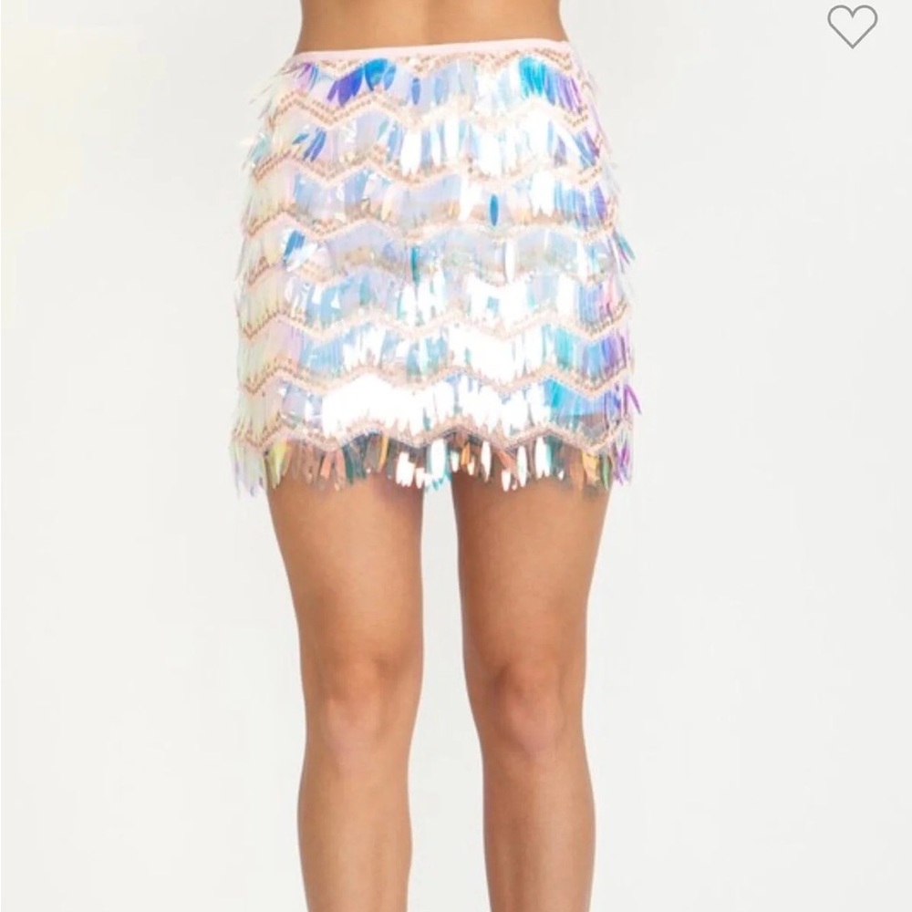 Sequin skirt
